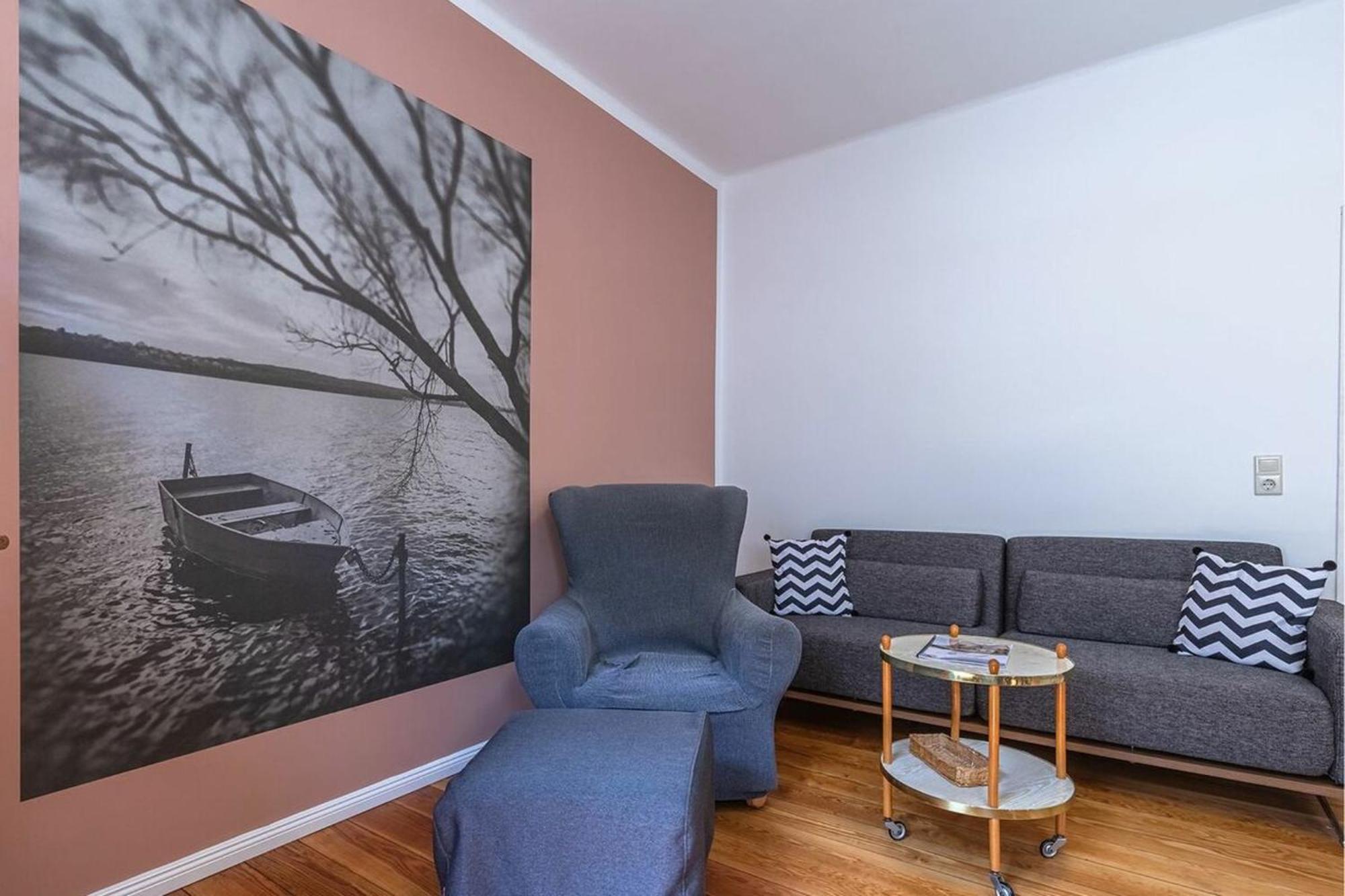 Hafenhaus Bootsquartier Apartman Waren  Kültér fotó