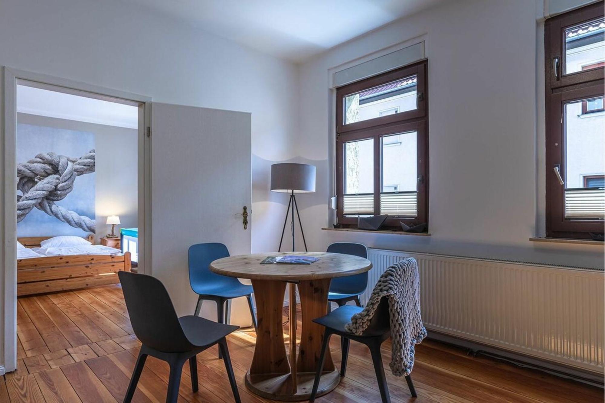 Hafenhaus Bootsquartier Apartman Waren  Kültér fotó